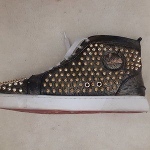 Christian Louboutin Spiked High Tops